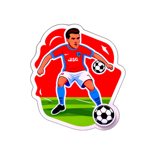 Stiker Main Sepak Bola