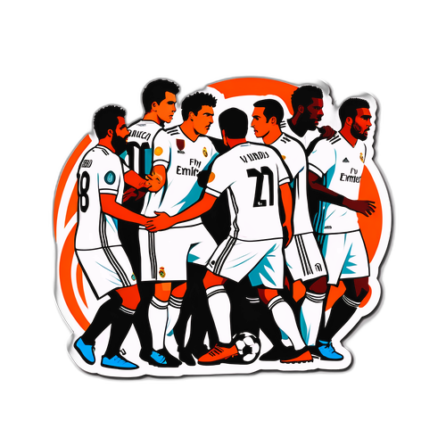 Pemain Real Madrid Melawan Pertahanan Valencia