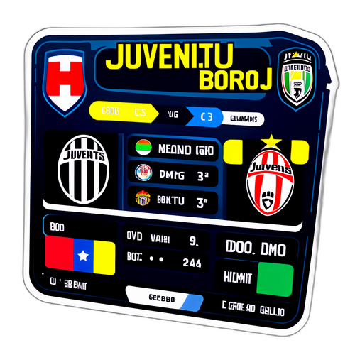 Sticker zápasu Juventus vs Bodø/Glimt