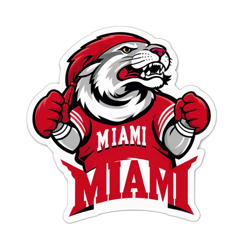 Miami University Athlete Spirit Sticker