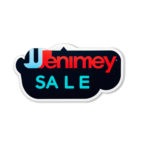 JCPenney Closing Sale Sticker