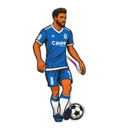 Etichetă cu jucător de fotbal Alavés