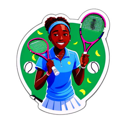 Sticker Ceria Coco Gauff