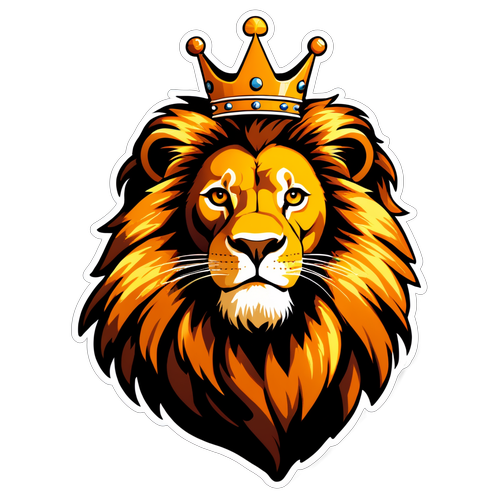 Unleash the King Within: Discover the Majestic Lion with Royal Elegance!