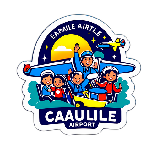 Aéroport Charles de Gaulle avec des passagers heureux