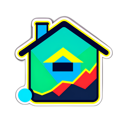 आज के बंधक दरों को दर्शाने वाला न्यूनतम स्टिकर