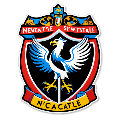 Sticker cu meciul Newcastle–Liverpool