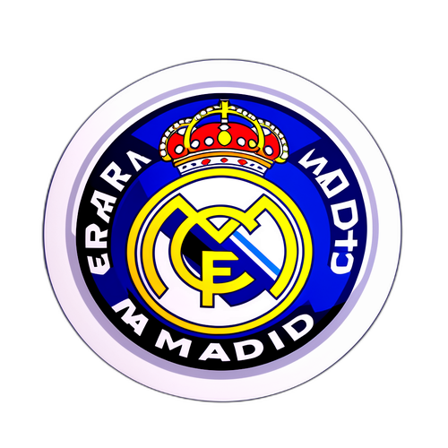 Real Madrid Fanituote Stadionin Taustalla