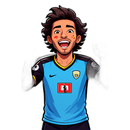 Nico Paz Gol Sevinci