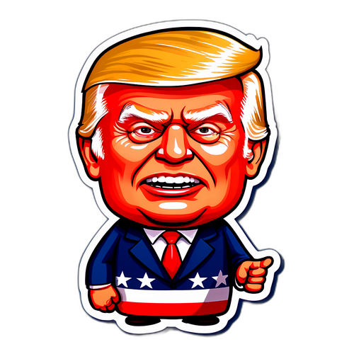 Karikatura Tróna a Grónska