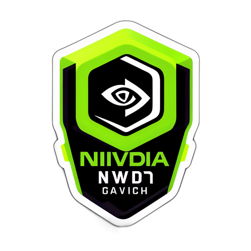 英偉達股票價值貼紙