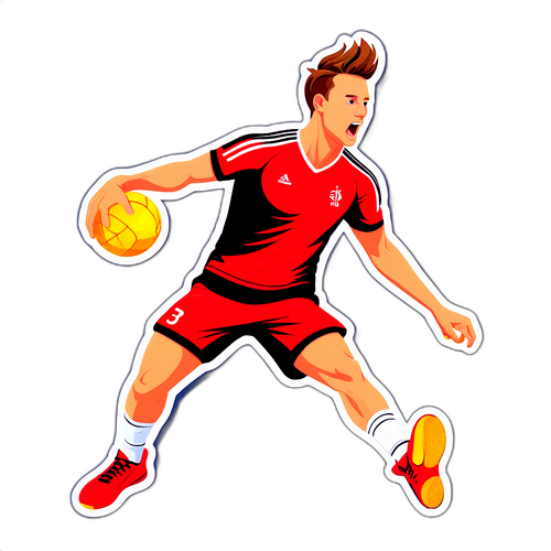 Energi i Handball: Mads Hoxer i Aktion