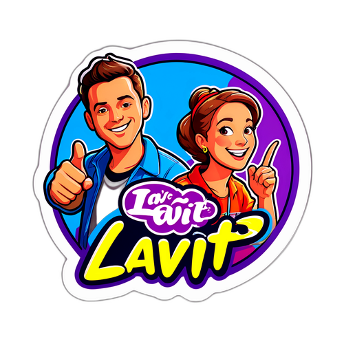 ラビットのファン向けステッカー