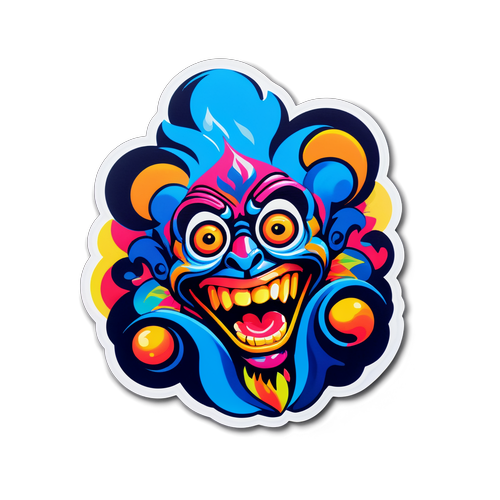 Adem Bona'nın Sokak Sanatı Sticker Tasarımı