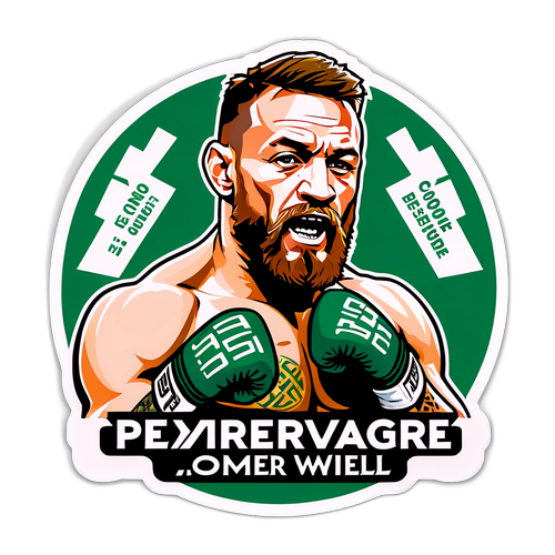 Motivationssticker mit Conor McGregor