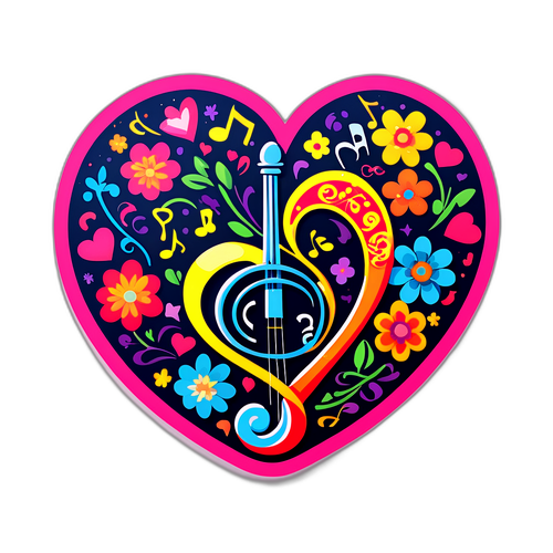Adesivo che Celebra la Musica Classica