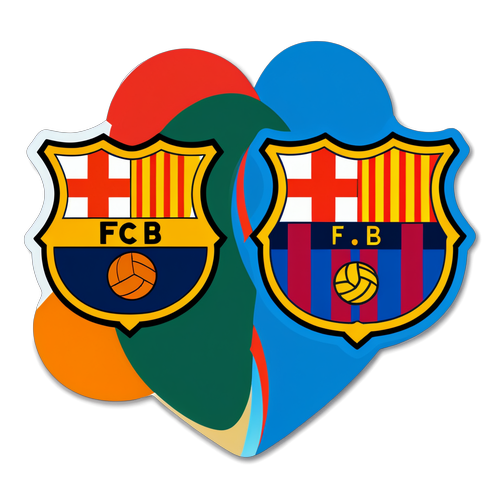 Sticker cho trận tái đấu giữa Barca và Inter