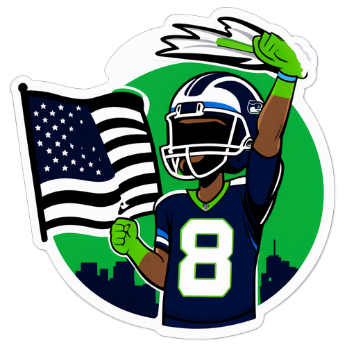 Seattle Seahawks Fan Sticker