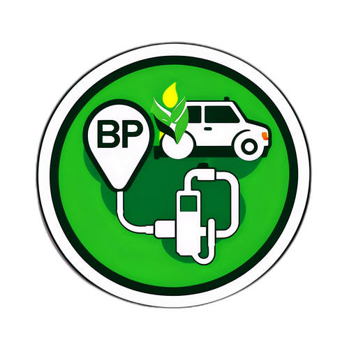 ईको-फ्रेंडली BP थीम स्टिकर