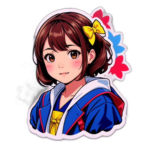 西川ユイのステッカー