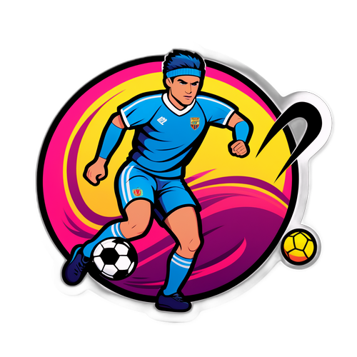 Sticker competitiv de fotbal