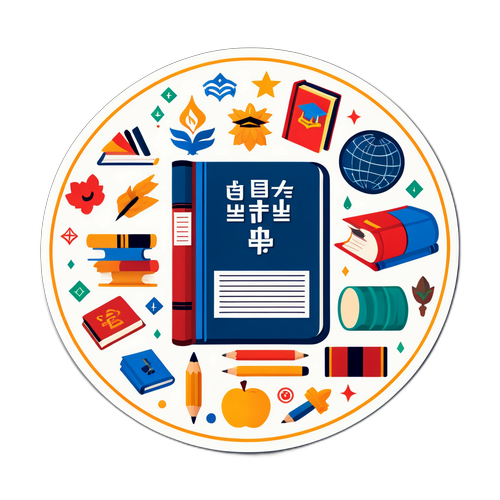 교육용 스티커 디자인