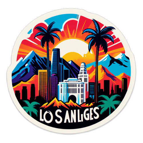 Los Angeles Sticker