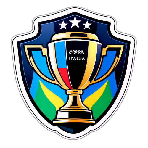 코파 이탈리아 트로피 스티커