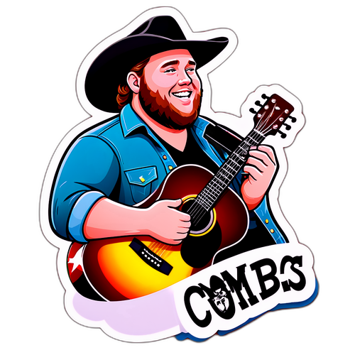 Luke Combs på scenen