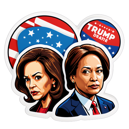 Debat Penuh Ketegangan! Siapa yang Akan Menang: Trump atau Harris?