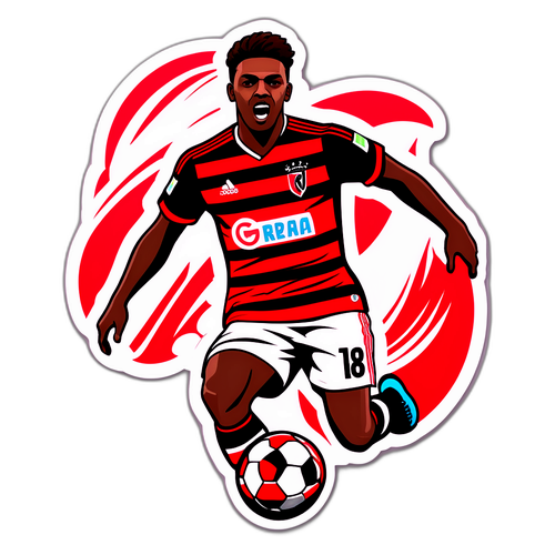 Người chơi Flamengo ghi bàn