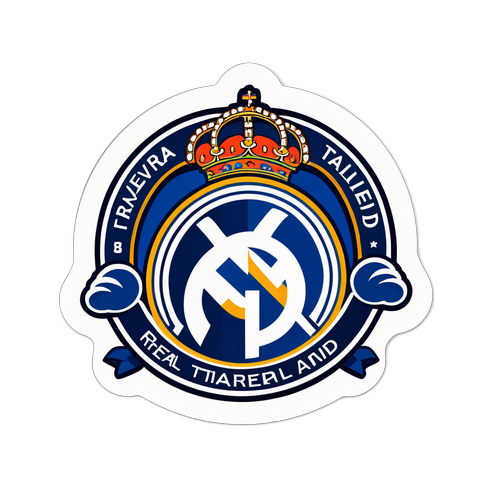 足球比賽貼紙：塔拉韋拉與皇家馬德里