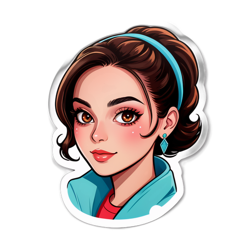 Seray Kaya'dan İlham Alan Sticker Tasarımı