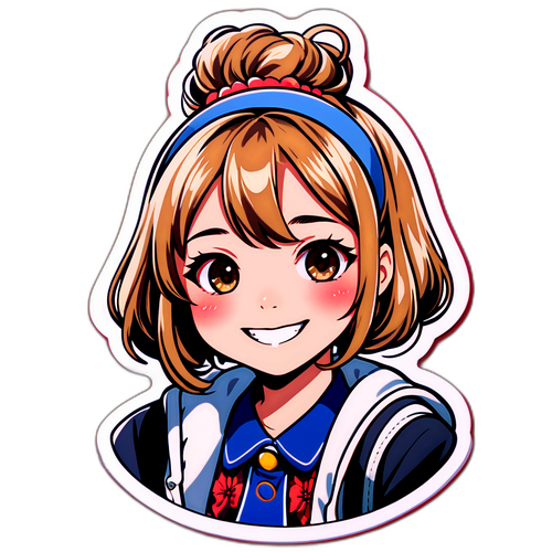 イラストを使ったステッカー