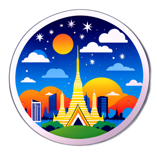 สติกเกอร์สภาพอากาศในกรุงเทพฯ