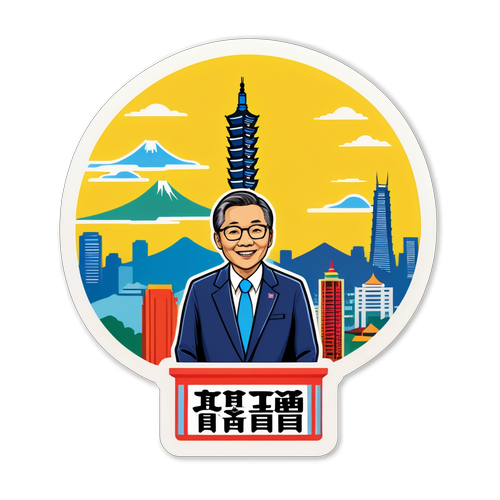 台北市的幽默首長！柯文哲與城市地標共舞，讓你忍不住笑出聲！