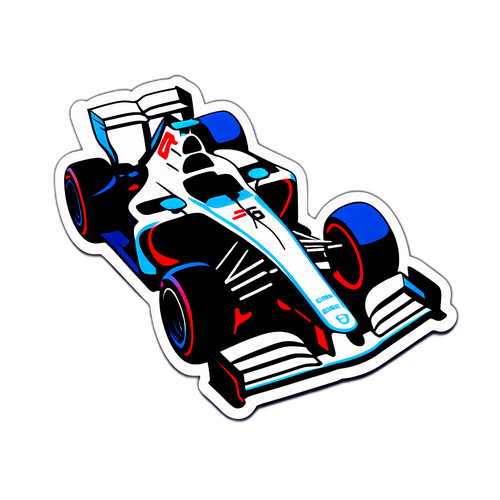 Design dinamic cu mașină de Formula 1