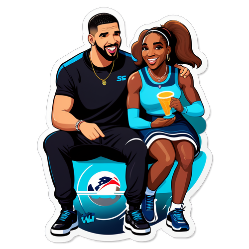 Drake og Serena Williams til Super Bowl