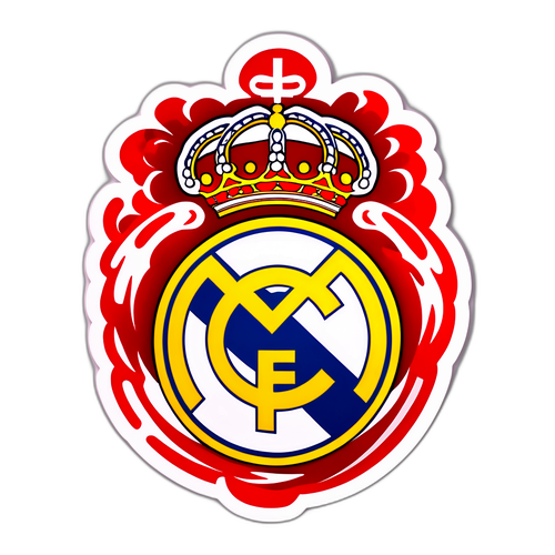 Real Madrid Emblém s Energií a Vášní