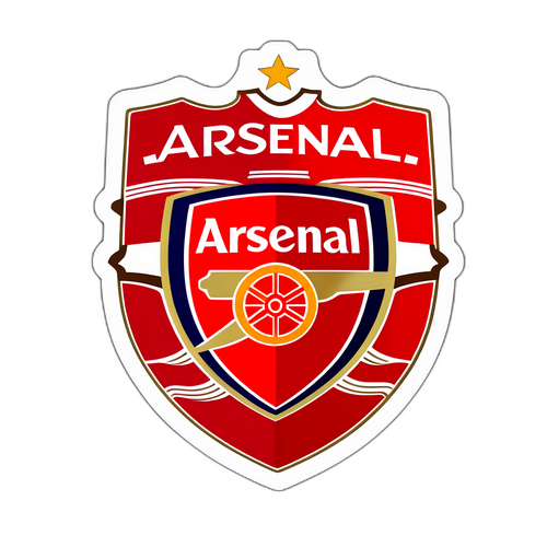 Σημάδι Arsenal FC με στοιχεία από το Λονδίνο