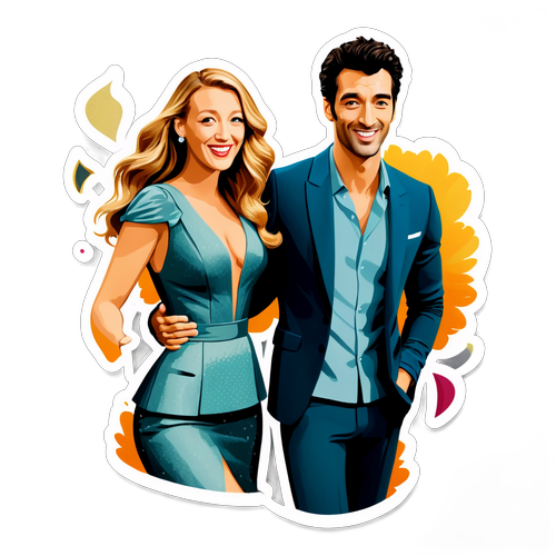 Blake Lively och Justin Baldoni tillsammans