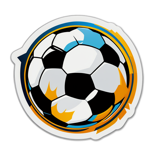 Vitesse Voetbal Sticker