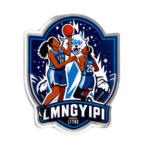 Vintage Minnesota Lynx Championship Sticker