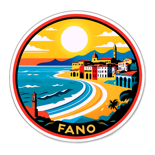 Adesivo Giocoso di Fano