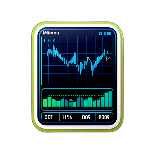 米克朗股票價格設計貼紙