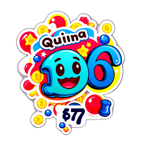 Sticker Divertido para Quina 6780