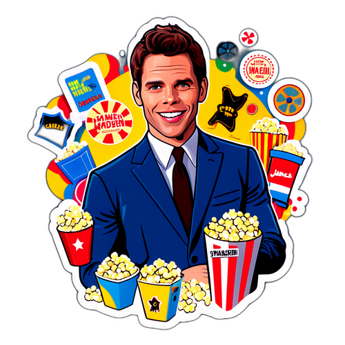 Pereka Sticker Permainan dengan Elemen Filem