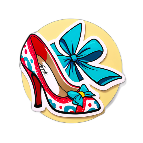 로저 비비에 신발 패턴 스티커