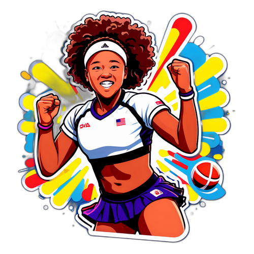 Naomi Osaka in Azione