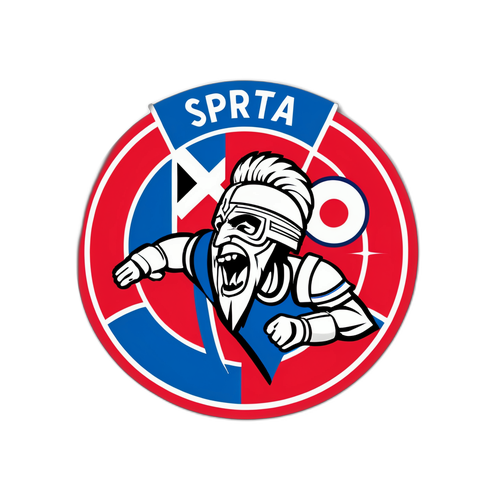 Nálepka pro zápas Sparta – Liberec